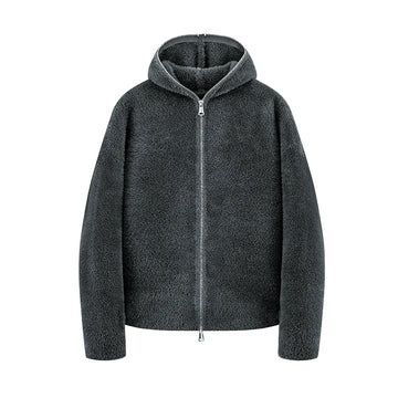 Autumn Sweaters New Cardigan Men's Winter Hooded Knitted Sweater Men's Lazy Style Line Jacket Loose Base Outdoor Pullover Top
